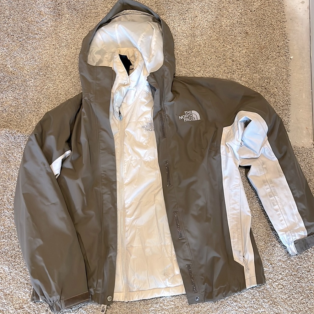 The North Face jacket with overcoat